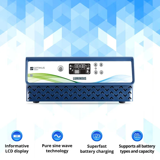 Luminous Optimus 1250 Pure Sine Wave IPS Inverter